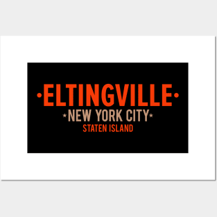 Eltingville Zen - Staten Island Minimalist Apparel - NYC Posters and Art